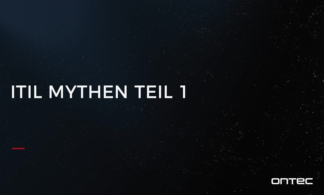 ITIL MYTHEN TEIL 1